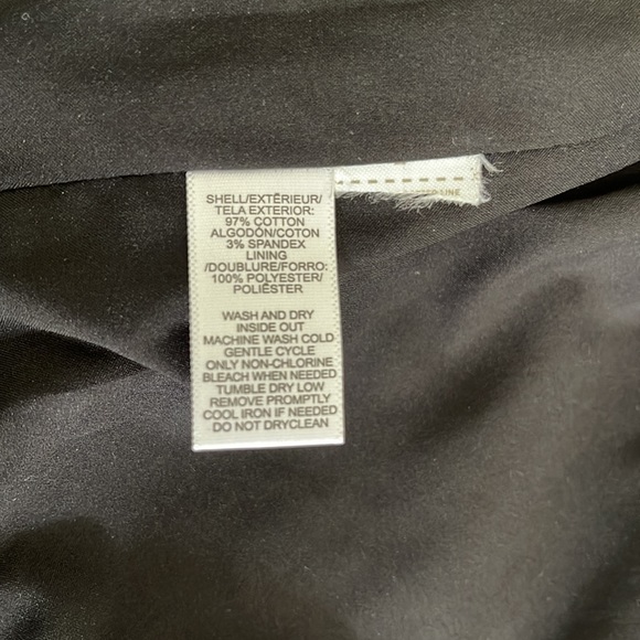 Black Loft biker type jacket. Like new condition. - Picture 9 of 14